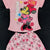 Mini Mouse Print Kids' T-Shirt & Shorts Set – Adorable & Comfy Outfit for Little Cuties