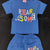 Roar Dinosaur Print Kids' T-Shirt & Shorts Set – Fun & Comfy Outfit for Little Explorers