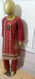 Elegant 2-Piece Embroidered Outfit