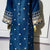 Doria Embroided Lawn With loop Neck Button