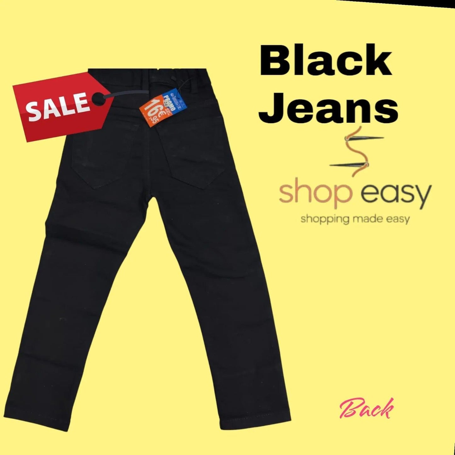 Black Boys Jeans - Classic and Versatile for Kids & Teens