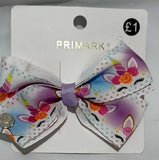 Colorful Printed Hair Bow for Girls – Soft & Stylish