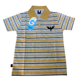 Boys' Printed Fine Jersey Polo Shirt - Soft, Stylish & Comfortable Everyday Wear