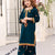 Kids 2-Piece Embroidered Pure Jacquard Lawn Outfit