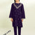 Kids 2pcs embroided pure Jaquard lawn