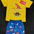 Dinosaur Print Kids' T-Shirt & Shorts Set – Fun & Comfy Outfit