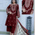 Premium 3PC Formal Wear Lawn Suit with Cotton Net Printed Dupatta