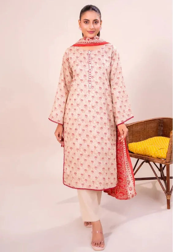 Sohaye 3 Piece Unstitched Lawn Suit – Doriya Collection