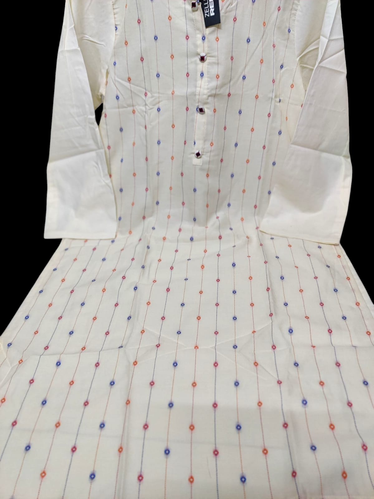 Zellbury essential high-quality lawn fabric, this printed kurta