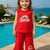 Barbie 2-Piece Jersey Tank Top & Capri Set for Girls