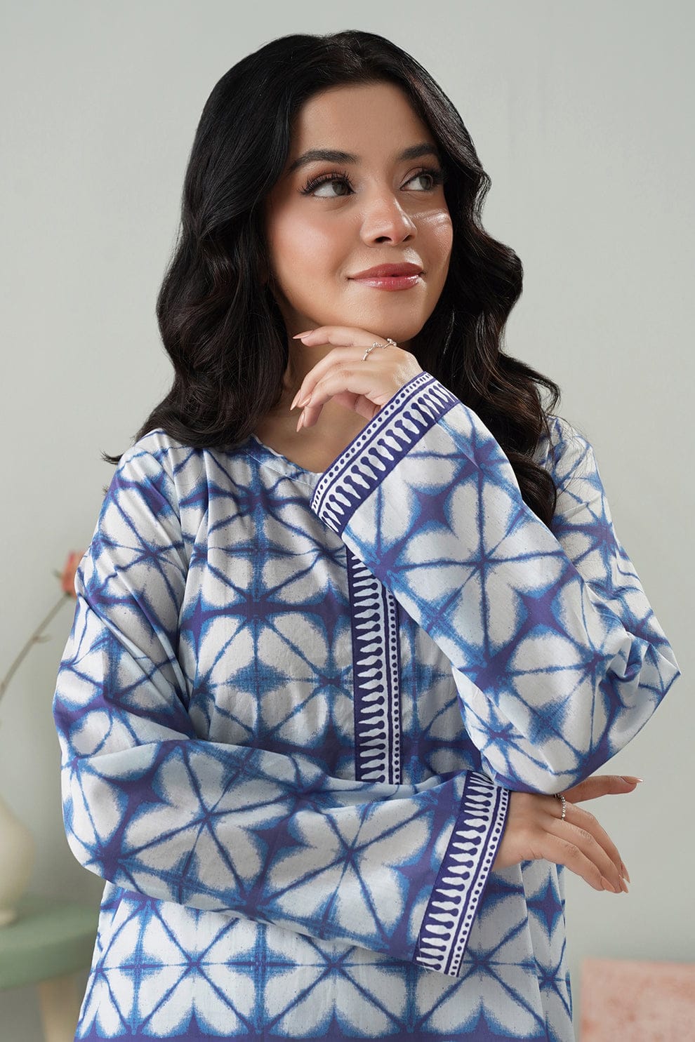 Zellbury Printed Kurta – Premium Lawn Fabric