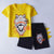 Boys 2-Piece Roar Design Suit – Half Sleeves Summer Wear