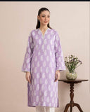 Zellbury high-quality embroided lawn fabric, this printed kurta