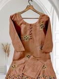 Elegant 2-Piece Embroidered Outfit