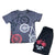 Boys 2-Piece Suit – Cycle Design (Half Sleeves)