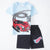 Boys 2-Piece Suit – Hot Wheels Design (Half Sleeves)