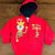 Fleece Tiger zipper
