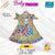 H.M Jersey Frocks(Floral) – Summer Wear for Girls