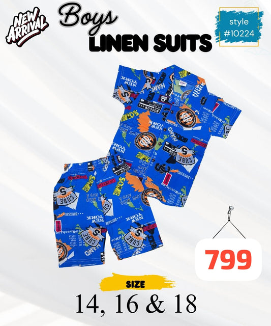 Boys Stylish Summer Suit – Cool & Comfy Outfit