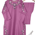 Kids 2-Piece Embroidered Jacquard Lawn Suit
