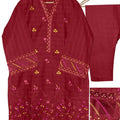 Kids 2-Piece Embroidered Pure Doria Lawn Suit – Elegant Summer Wear