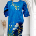 2-Piece Embroidered Pure Doria Lawn Suit