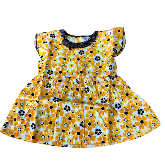 Printed Cotton Frock for Girls – Everyday Comfort & Style