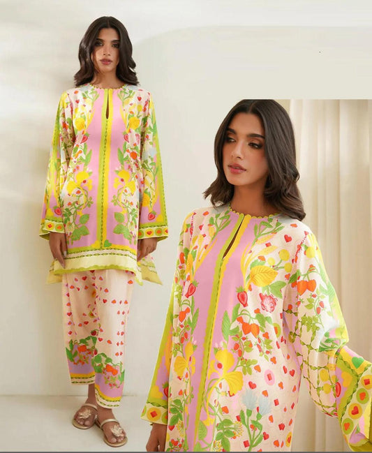 Elegant Cotton Silk Co-ords Set for Women - Stylish & Comfortable
