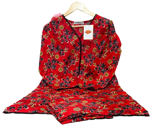 Original Khaadi 2-Piece Printed Suit – Premium Lawn Collection
