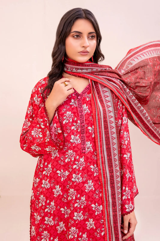 Sohaye 3 Piece Unstitched Printed Lawn Suit – Doriya Edition