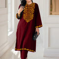 Kid's 2-Piece Embroidered Suit – Elegant Traditional Wear