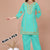 Kid's 2-Piece Embroidered Suit – Traditional Festive Wear