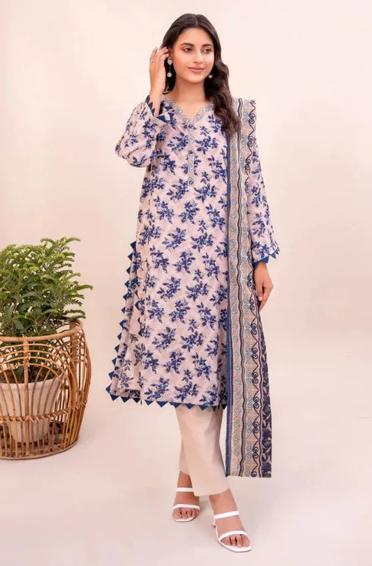 Sohaye 3 Piece Unstitched Lawn Suit – Doriya Collection