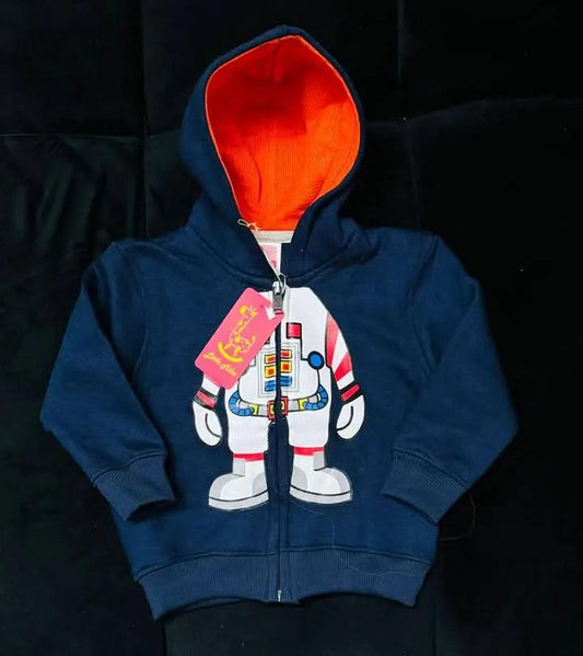 Fleece Robot zipper