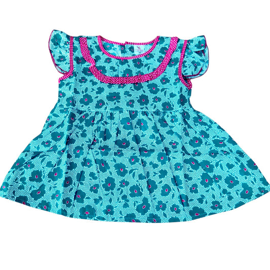Printed Cotton Frock for Girls – Everyday Comfort & Style