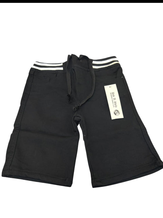 Premium Branded Ribbed Shorts – Stylish & Comfy Casual Wear