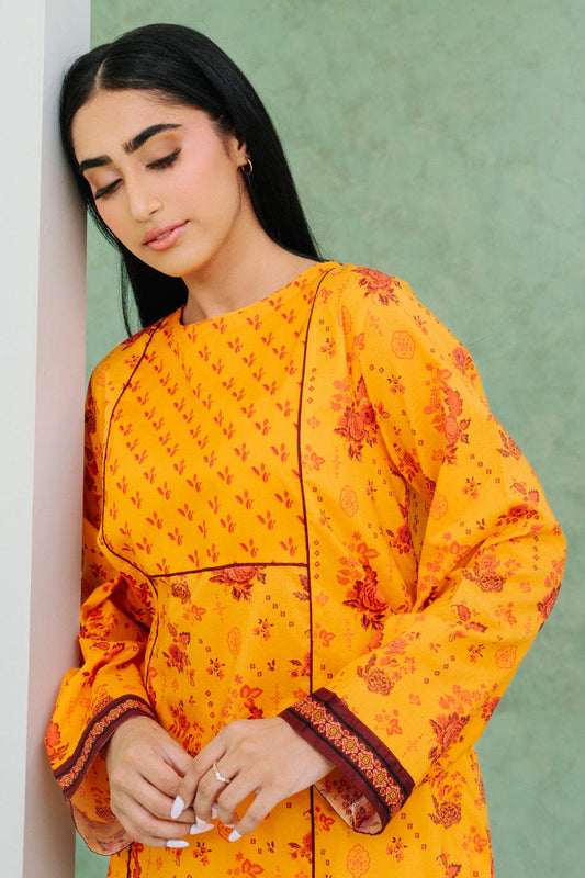 Zellbury high-quality lawn fabric, this printed kurta