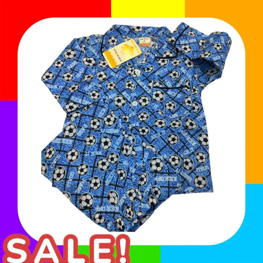 Soft & Snug Nightwear for Kids (Football)